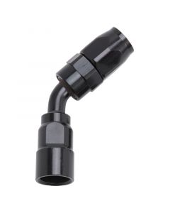 Russell Performance -8 AN Black 45 Degree Full Flow Hose End buy in USA