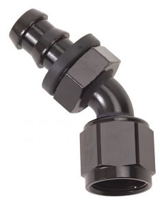 Russell Performance -10 AN Twist-Lok 45 Degree Hose End (Black) buy in USA