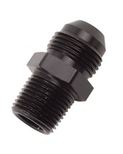 Russell Performance -6 AN to 1/4in NPT Straight Flare to Pipe (Black) buy in USA