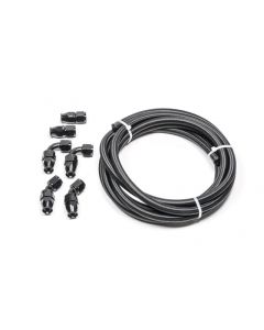 Radium Engineering 8AN Universal DIY PTFE Hose Kit - Black buy in USA