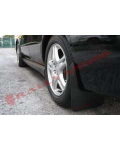 Rally Armor 02-07 Subaru WRX/STI/RS/2.5i (wagons req mod) Basic Black Mud Flap w/ Red Logo buy in USA