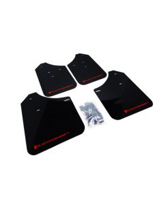 Rally Armor 02-07 Subaru WRX/STI/RS/2.5i (Wagons Req. Mod.) Black UR Mud Flap w/ Red Logo buy in USA