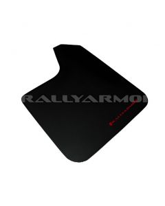 Rally Armor Universal Fit (No Hardware) Basic Black Mud Flap w/ Red Logo buy in USA