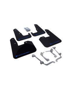 Rally Armor 08-11 Subaru STI (Hatch Only) / 11-14 WRX (Hatch Only) Black UR Mud Flap w/ Blue Logo buy in USA