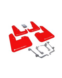 Rally Armor 08-11 Subaru STI (Hatch Only) / 11-14 WRX (Hatch Only) Red UR Mud Flap w/ White Logo buy in USA