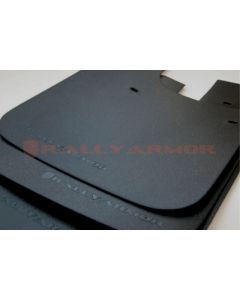 Rally Armor 93-01 Subaru Impreza RS Basic Black Mud Flap w/ Black Logo buy in USA