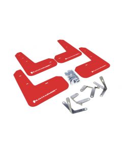 Rally Armor 13-17 Subaru BRZ / Scion FR-S Red UR Mud Flap w/ White Logo buy in USA