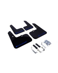 Rally Armor 12-18 Hyundai Veloster Black UR Mud Flap w/ Blue Logo buy in USA