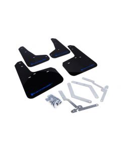 Rally Armor 12-19 Ford Focus ST / 16-19 RS Black Mud Flap w/ Blue Logo buy in USA