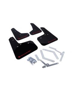 Rally Armor 12-19 Ford Focus ST / 16-19 RS Black Mud Flap w/ Red Logo buy in USA