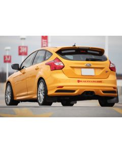 Rally Armor 12-19 Ford Focus ST / 16-19 RS Black UR Mud Flap w/ Tangerine Scream Logo buy in USA