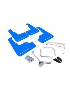 Rally Armor 15-21 Subaru WRX/STI (Sedan ONLY) Blue UR Mud Flap w/ White Logo buy in USA