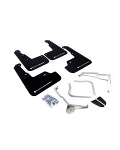 Rally Armor 15-21 Subaru WRX/STI (Sedan ONLY) Black UR Mud Flap w/ White Logo buy in USA