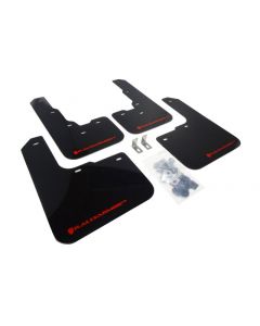 Rally Armor 13-16 Dodge Dart Black UR Mud Flap w/ Red Logo buy in USA