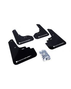 Rally Armor 05-09 Subaru Legacy GT / Outback Black UR Mud Flap w/ White Logo buy in USA