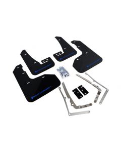 Rally Armor 15-17.5 VW Golf R Black UR Mud Flap w/ Blue Logo buy in USA