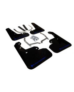 Rally Armor 17-22 Subaru Impreza Black UR Mud Flap w/ Blue Logo buy in USA