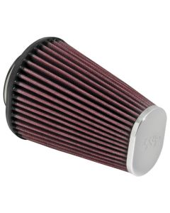 K&N Universal Clamp-On Air Filter 2-7/16in Flange 4-1/2x3-3/4in Base 3x2in Top 6in Height buy in USA