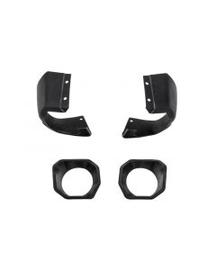 Rugged Ridge Jeep 19-22 Wrangler JL/20-22 Gladiator Venator Front Bumper Stubby Ends - Black buy in USA