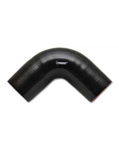 Vibrant 4 Ply Reinforced Silicone Elbow Connector - 2in I.D. - 90 deg. Elbow (BLACK) buy in USA