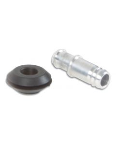 Vibrant 10mm (2/5in) O.D. Aluminum Vacuum Hose Fitting (includes Rubber Grommet) buy in USA