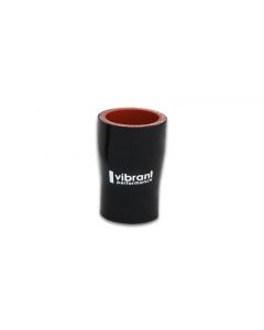 Vibrant 4 Ply Aramid Reducer Coupling 2.5in I.D. x 4in I.D. - Gloss Black buy in USA