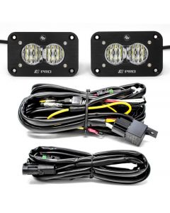 Baja Designs S2 Pro Wide Cornering Pair Flush Mount LED Light Pod Kit buy in USA