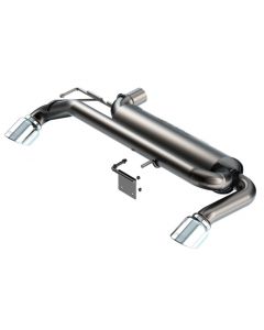 Borla 21-22 Ford Bronco 2.3L 4WD Touring Axle Back Exhaust w/ Bright Chrome Tips buy in USA