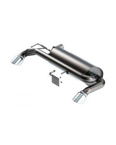 Borla 21-22 Ford Bronco 2.7L V6 4WD S-Type Axle Back Exhaust w/ Bright Chrome Tips buy in USA