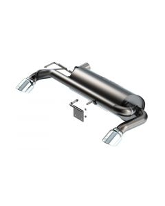 Borla 21-22 Ford Bronco 2.7L V6 4WD ATAK Axle Back Exhaust w/ Bright Chrome Tips buy in USA