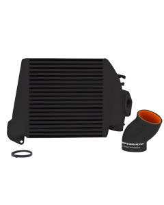 Mishimoto 08-14 Subaru WRX Top-Mount Intercooler Kit - Powder Coated Black & Black Hoses buy in USA