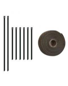 Mishimoto 2 inch x 35 feet Heat Wrap with Stainless Locking Tie Set buy in USA