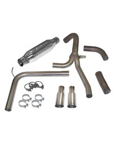 SLP 1998=2002 Chevrolet Camaro LS1 LoudMouth Cat-Back Exhaust System w/ 3.5in Slash Cut Tips buy in USA