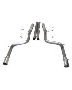 SLP 2005-2014 Dodge Challenger/Charger/Magnum/300C 6.1/6.4L LoudMouth II Cat-Back Exhaust System buy in USA