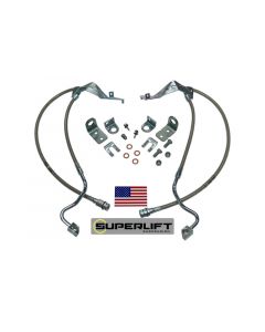 Superlift 05-07 Ford F-250/F-350 w/ 4-8in Lift Kit (Pair) Bullet Proof Brake Hoses buy in USA