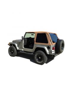 Rampage 1997-2006 Jeep Wrangler(TJ) Frameless Soft Top Kit - Spice buy in USA