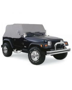 Rampage 1987-1991 Jeep Wrangler(YJ) Cab Cover With Door Flaps - Grey buy in USA