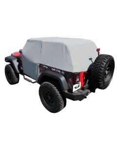 Rampage 2007-2018 Jeep Wrangler(JK) Cab Cover With Door Flaps - Grey buy in USA