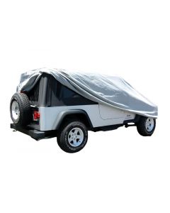 Rampage 2004-2006 Jeep Wrangler(TJ) LJ Unlimited Car Cover - Grey buy in USA