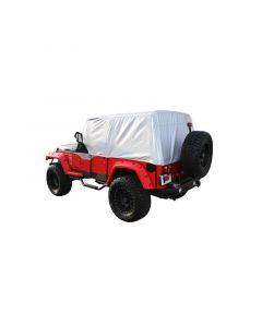 Rampage 1992-1995 Jeep Wrangler(YJ) Cab Cover Multiguard - Silver buy in USA