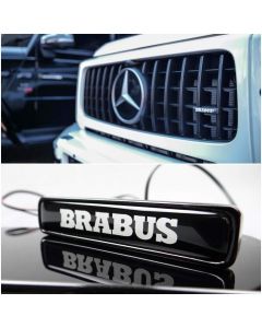 Mercedes G Class W464 463A Led Illuminated Logo Badge Brabus Style Front Grille buy in USA