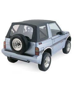 Rampage 1986-1994 Suzuki Samurai Soft Top OEM Replacement - Black Denim buy in USA