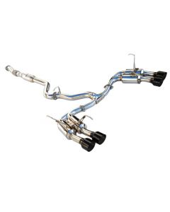 Invidia 2015+ Subaru WRX / STI Gemini/R400 Single Layer Quad Black Tip Cat-Back Exhaust buy in USA