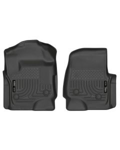 Husky Liners 17 Ford F-250 Super Duty SuperCab WeatherBeater Black Floor Liners buy in USA