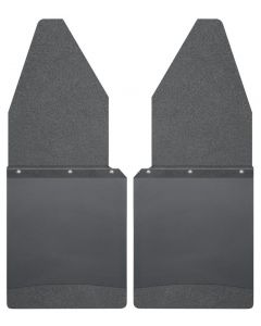 Husky Liners Ford 88-16 F-150/88-99 F-250 12in W Black Top & Weight Kick Back Front Mud Flaps buy in USA