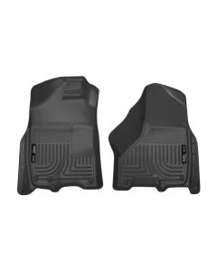 Husky Liners 09-10 Dodge Ram 1500/2500/3500 WeatherBeater Front Row Black Floor Liners buy in USA