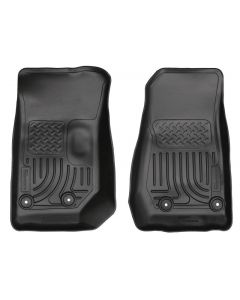 Husky Liners 14 Jeep Wrangler 2/4 Door Weatherbeater Black Front Floor Liners buy in USA