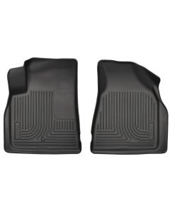 Husky Liners 09-14 Chevy Traverse/07-14 GMC Acadia Weatherbeater Black Front Floor Liners buy in USA