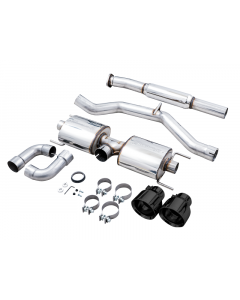 AWE Subaru BRZ/ Toyota GR86/ Toyota 86 Touring Edition Cat-Back Exhaust- Diamond Black Tips buy in USA