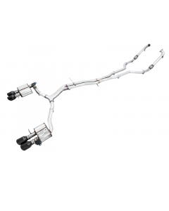 AWE Tuning Audi B9 S5 Sportback SwitchPath Exhaust - Non-Resonated (Black 102mm Tips) buy in USA